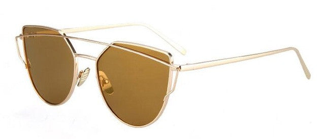 NEW Brand Designer Women Sunglasses Metal