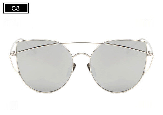 New Fashion Cat Eye Sunglasses Women Classic Brand