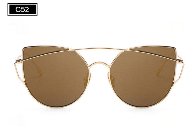 New Fashion Cat Eye Sunglasses Women Classic Brand