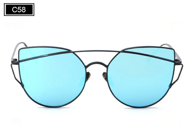 New Fashion Cat Eye Sunglasses Women Classic Brand