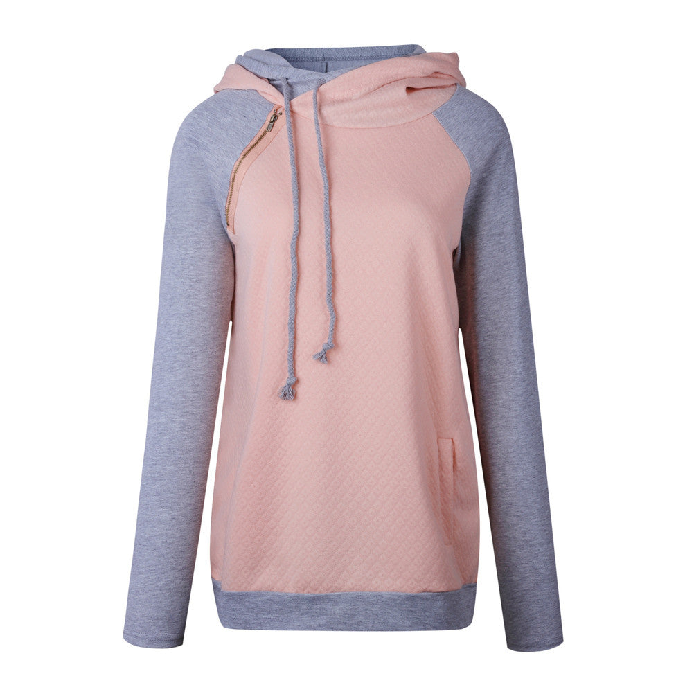 Funnel Neck Collar Oblique
