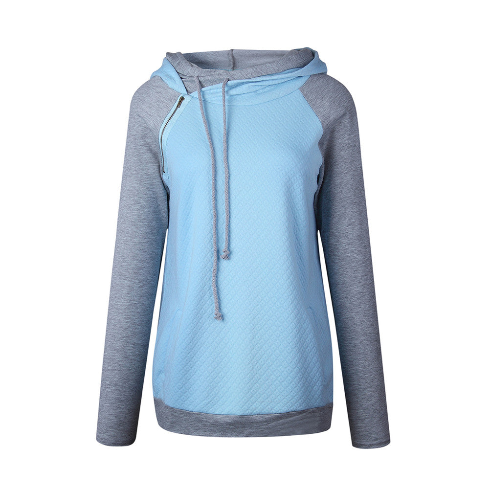Funnel Neck Collar Oblique