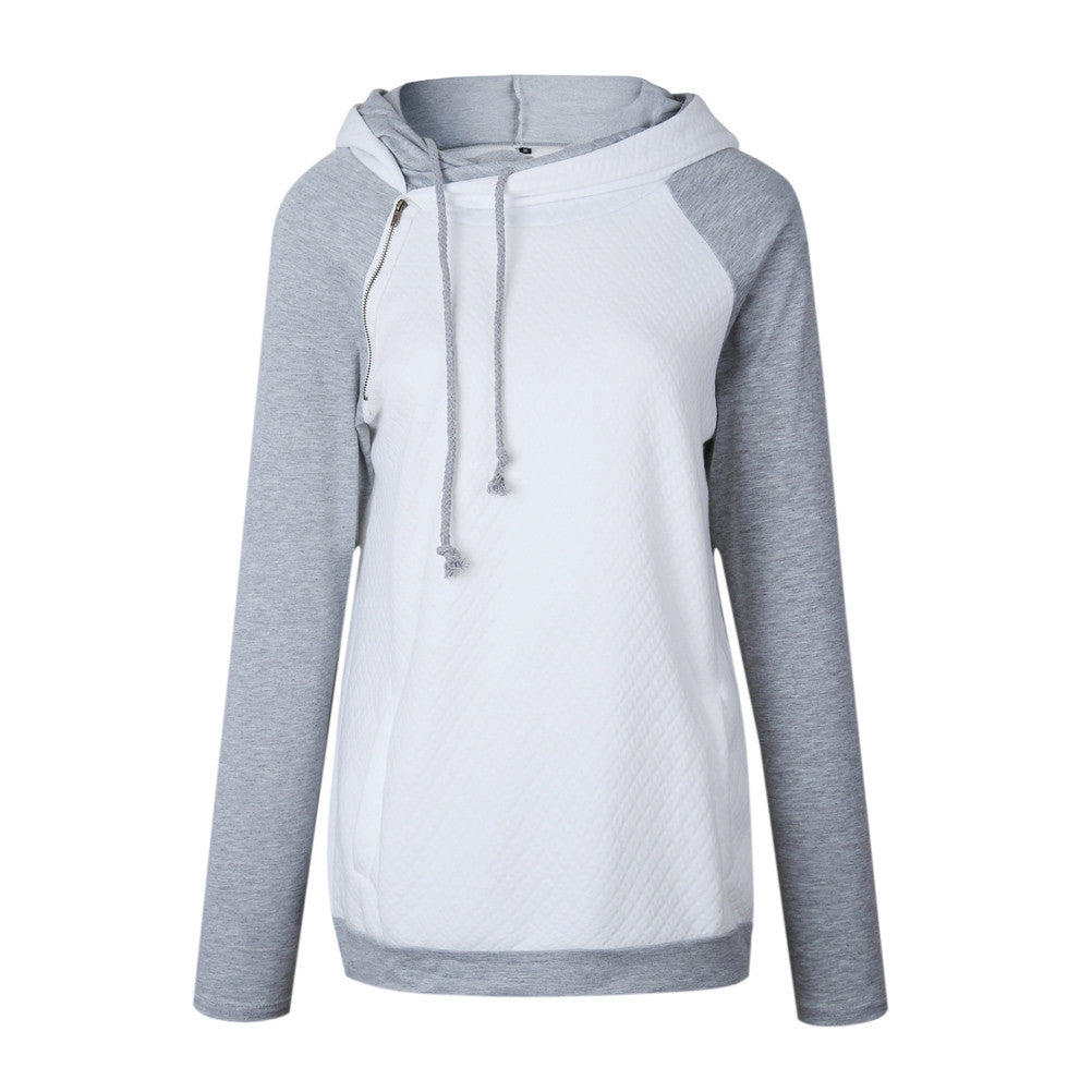 Funnel Neck Collar Oblique
