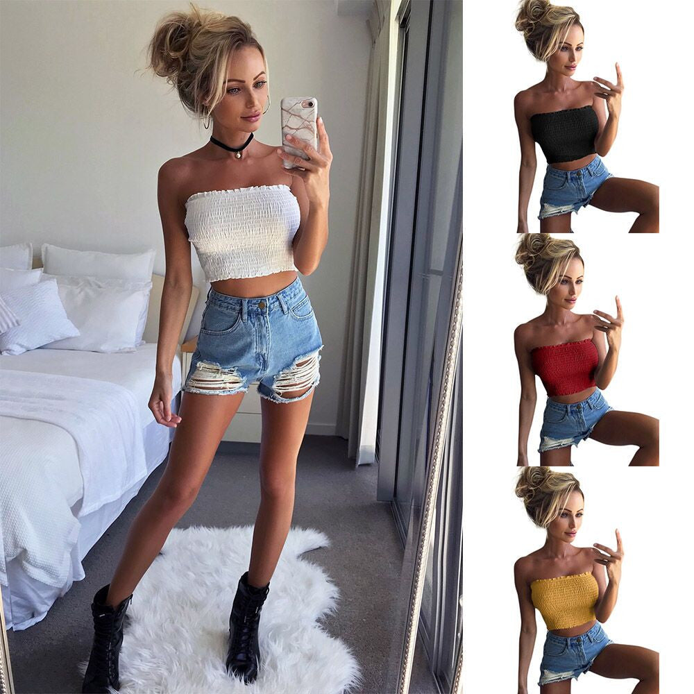 Strapless Elastic Boob Bandeau