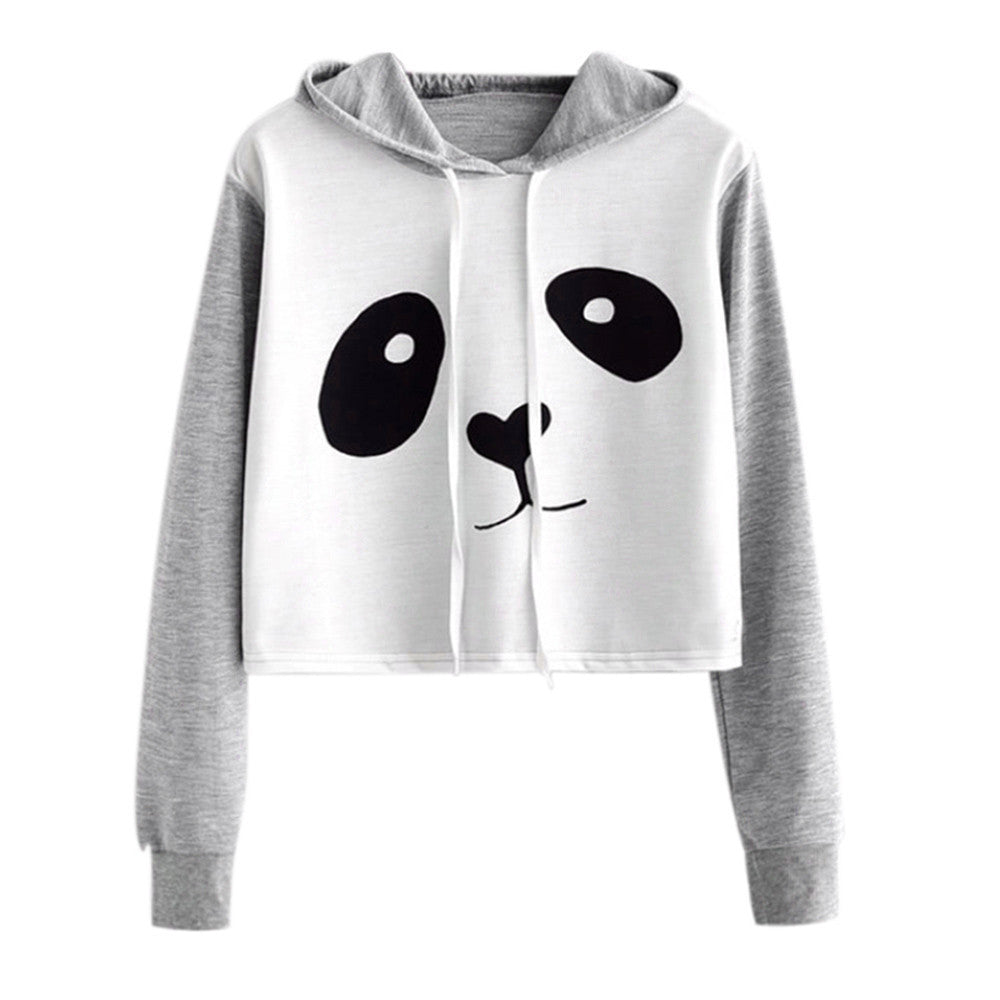 Ladies Cartoon Sweatshirt Long Sleeve