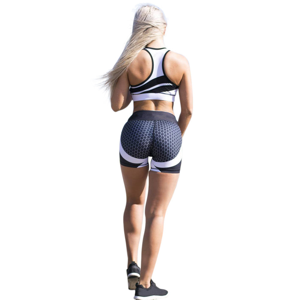 Womens 3D Print Yoga Skinny Workout