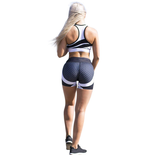Womens 3D Print Yoga Skinny Workout