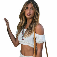 High Quality of Women Fashion Women Blusas Sexy Boat