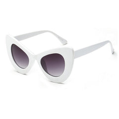 ROYAL GIRL 2017 New Sexy Chunky Cat eye Sunglasses Oval Acetate Sun Shades Chic Lady ss204