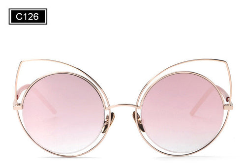 ROYAL GIRL Cat Eye Sunglasses Women Vintage Fashion