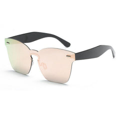 Rimless Sunglasses Women Vintage acetate frame