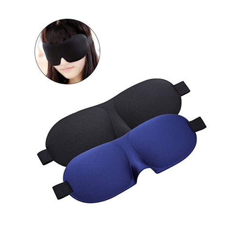 2pcs Sleeping Mask Sleep Blindfold 3D Eye Mask for for Nap Travel Light Block Comfortable