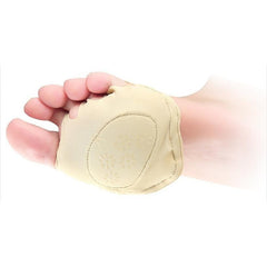 1 Pair Newly Sweat Absorb Invisible Soft Foot Care Pad Women Men Forefoot Nursing Pad Open Toe Socks