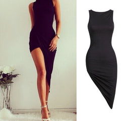 Sexy Women Sleeveless Bandage Bodycon