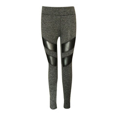 Women High Waist Sexy Skinny Leggings of Patchwork